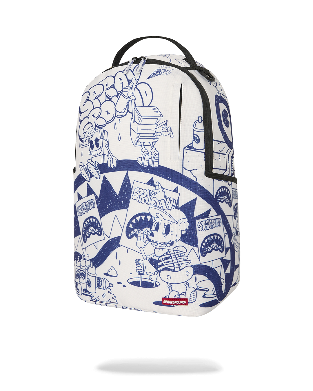 BLUE INK DOODLE DLXSR BACKPACK