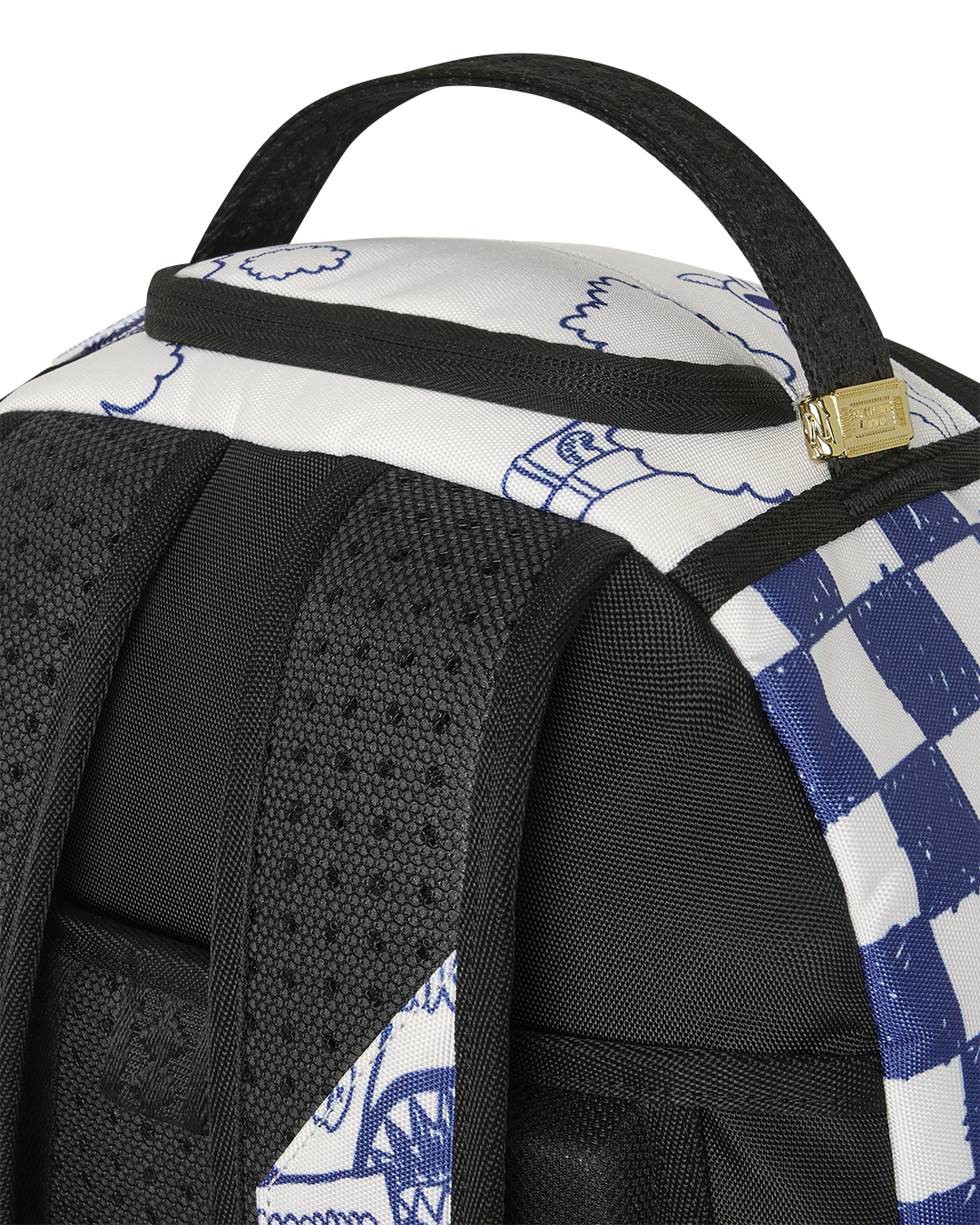 BLUE INK DOODLE DLXSR BACKPACK