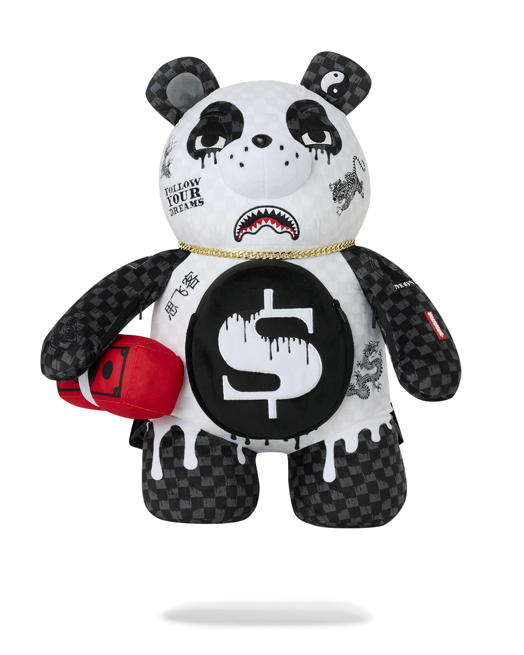 DRIPPY PANDA MONEYBEAR BACKPACK