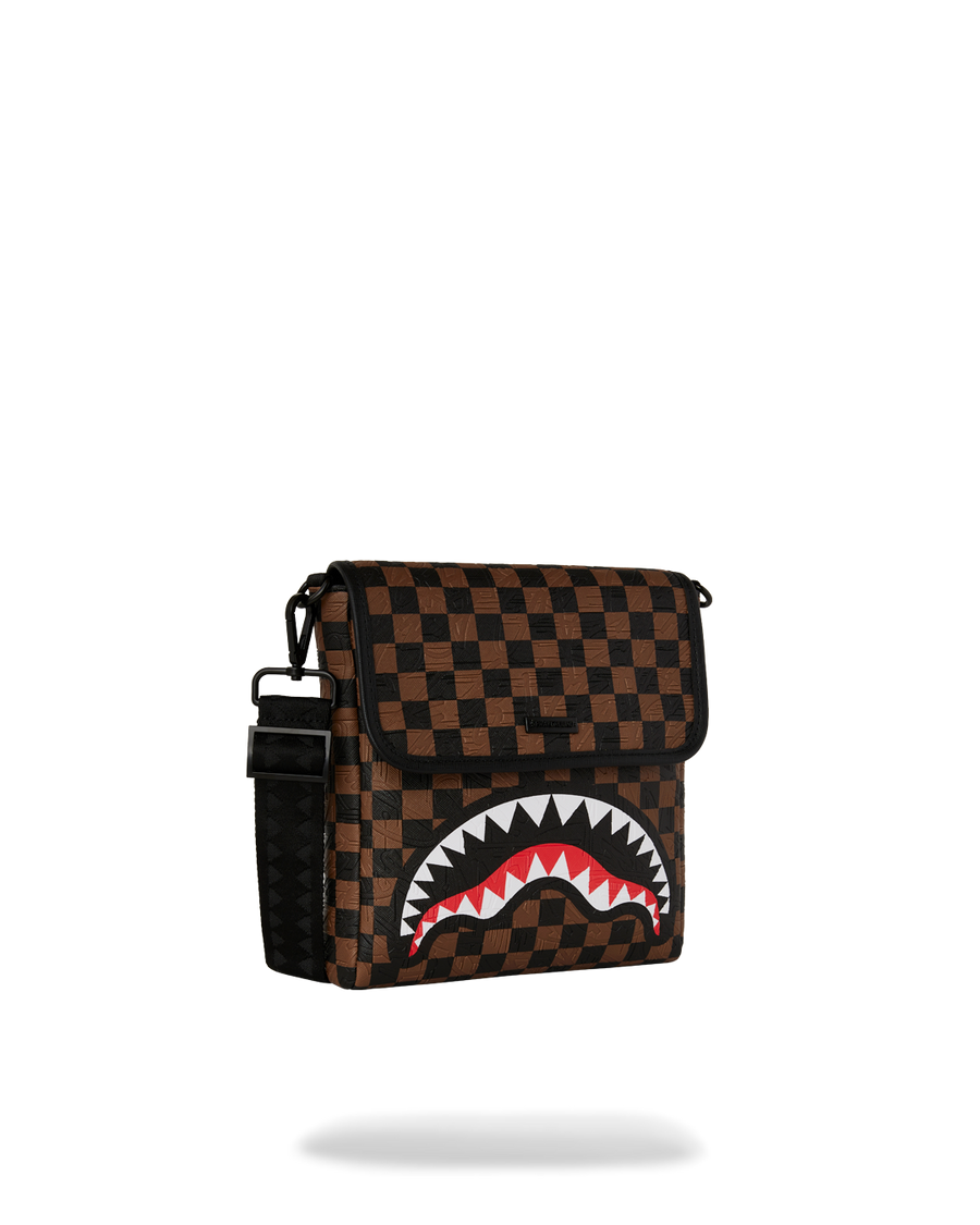 BIG CITY EMBOSS MESSENGER BAG