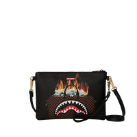 DUFFLE ON FIRE CROSSOVER CLUTCH