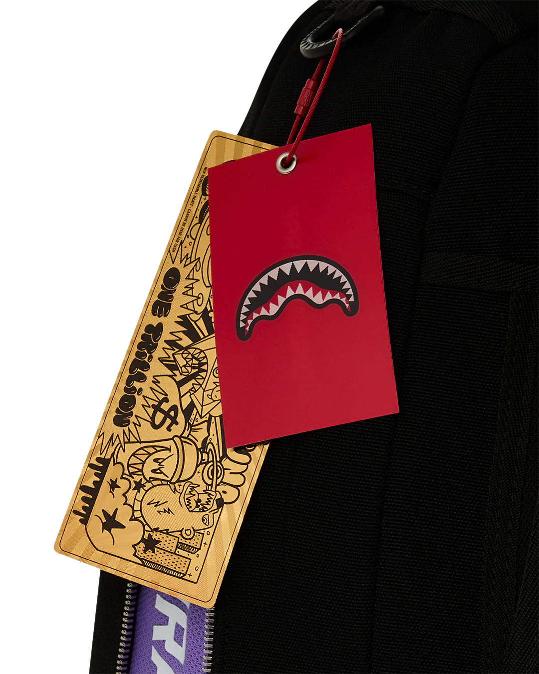UNZIP TO REVEAL THE REAL BACKPACK