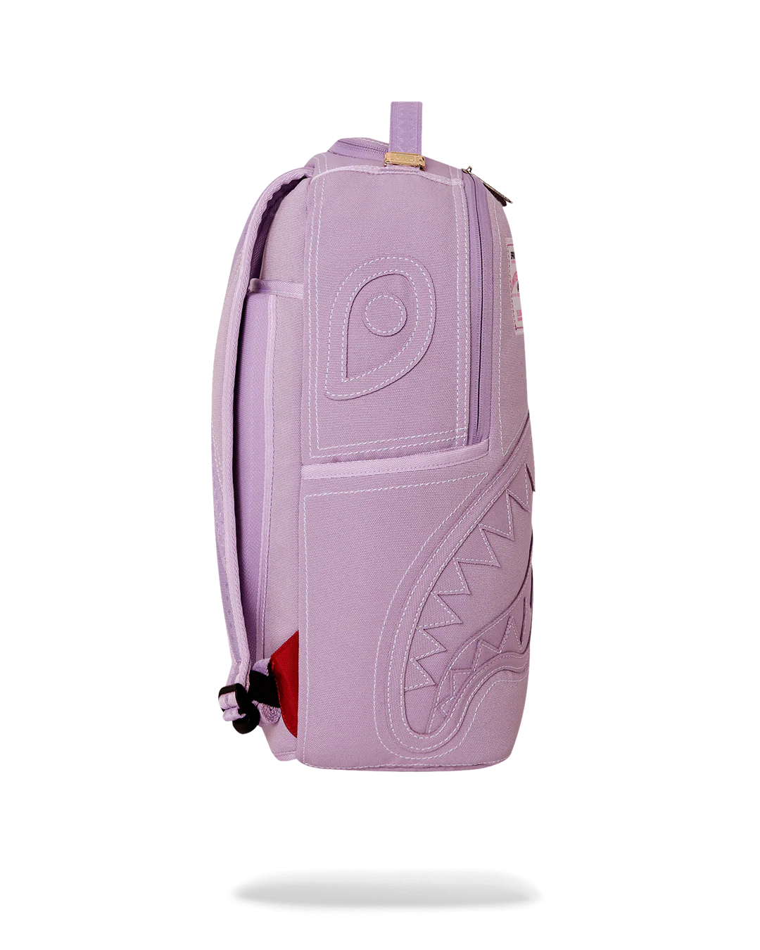 PURPLE DENIM PINK STITCH DLX-BACKPACK