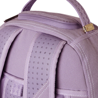 PURPLE DENIM PINK STITCH DLX-BACKPACK