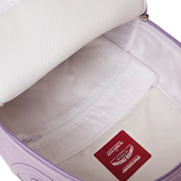 PURPLE DENIM PINK STITCH DLX-BACKPACK