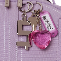 PURPLE DENIM PINK STITCH DLX-BACKPACK
