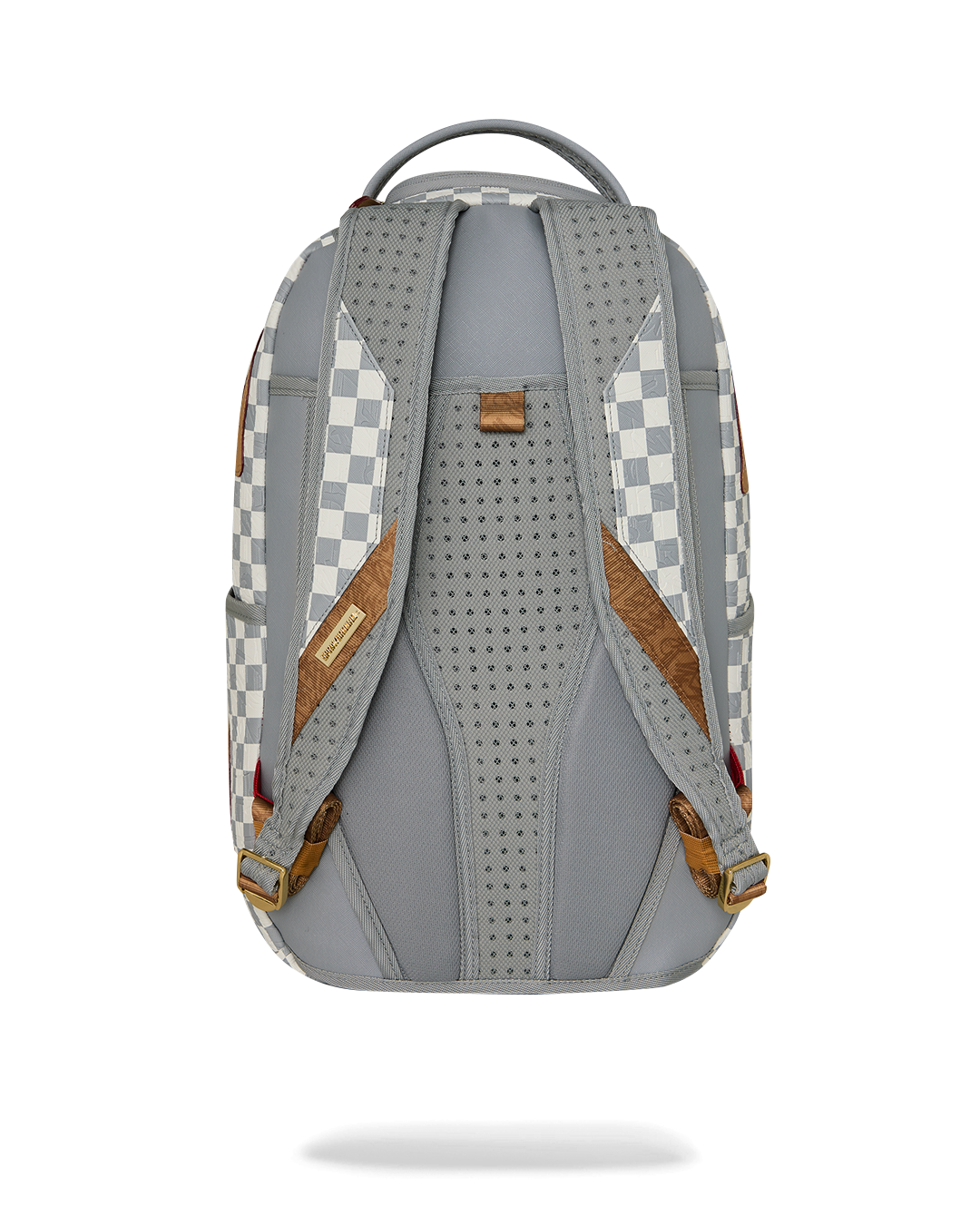 EMBOSSED CHECK CREAM DLXSV BACKPACK