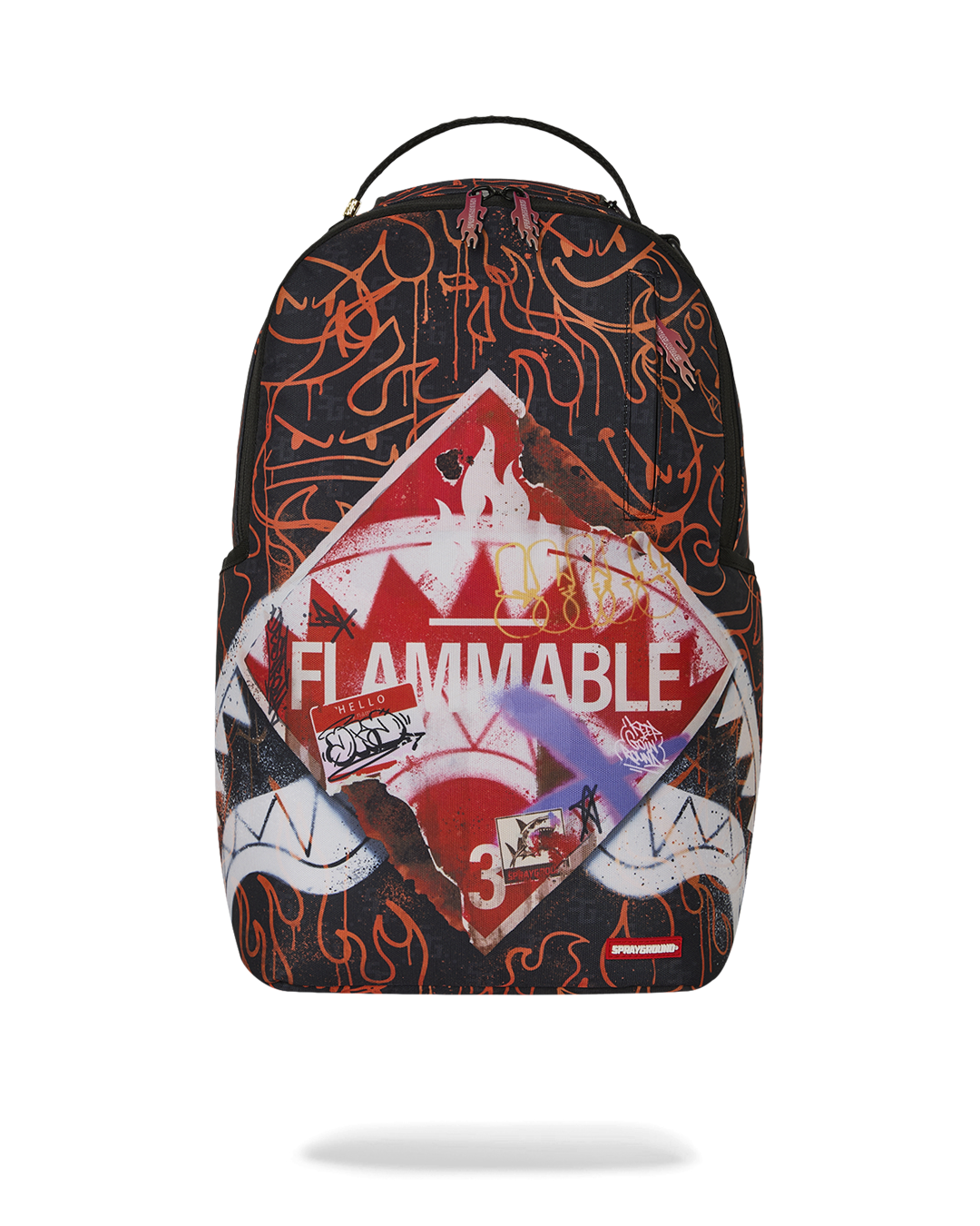 FLAMMABLE SIGN DLXSR BACKPACK