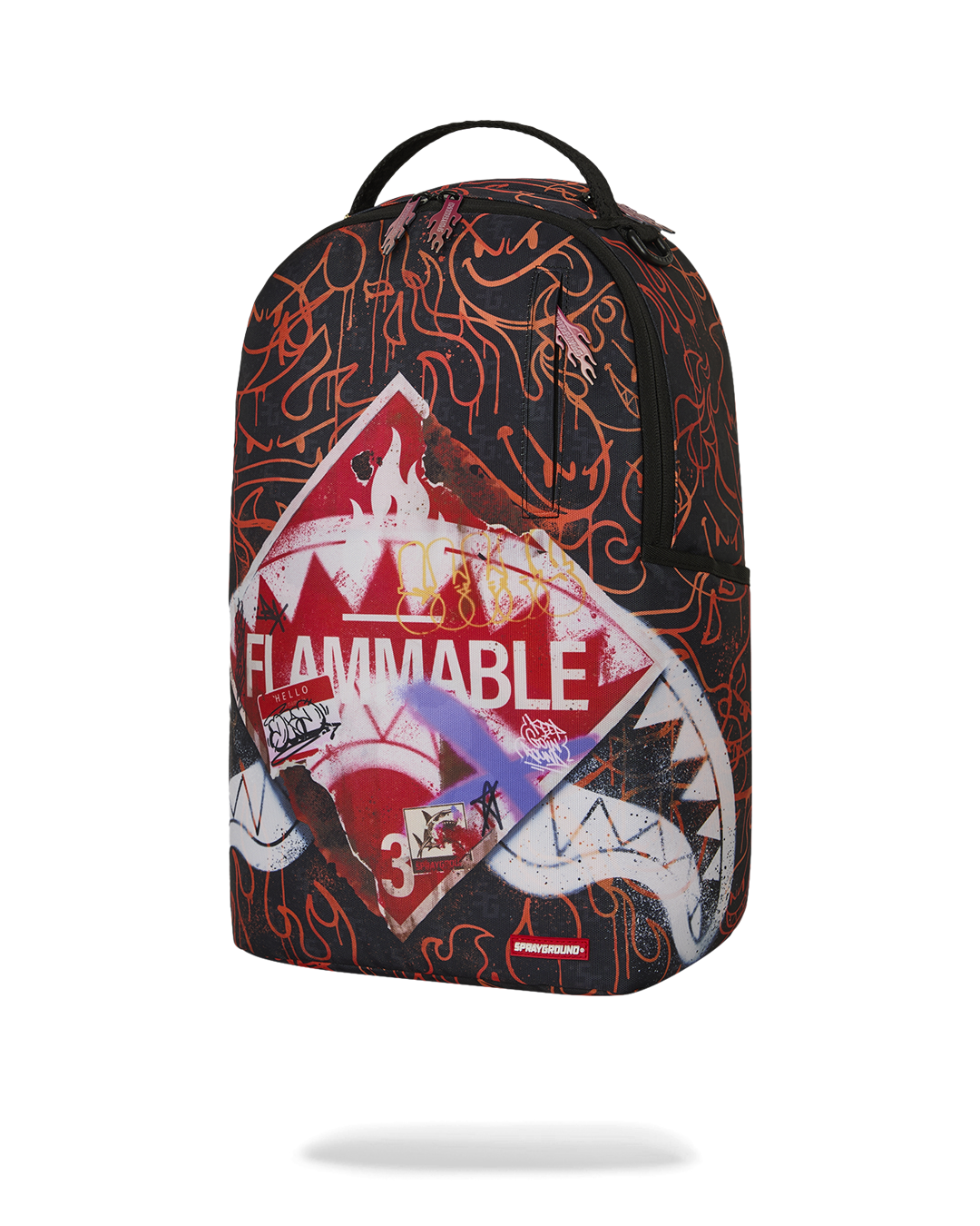 FLAMMABLE SIGN DLXSR BACKPACK