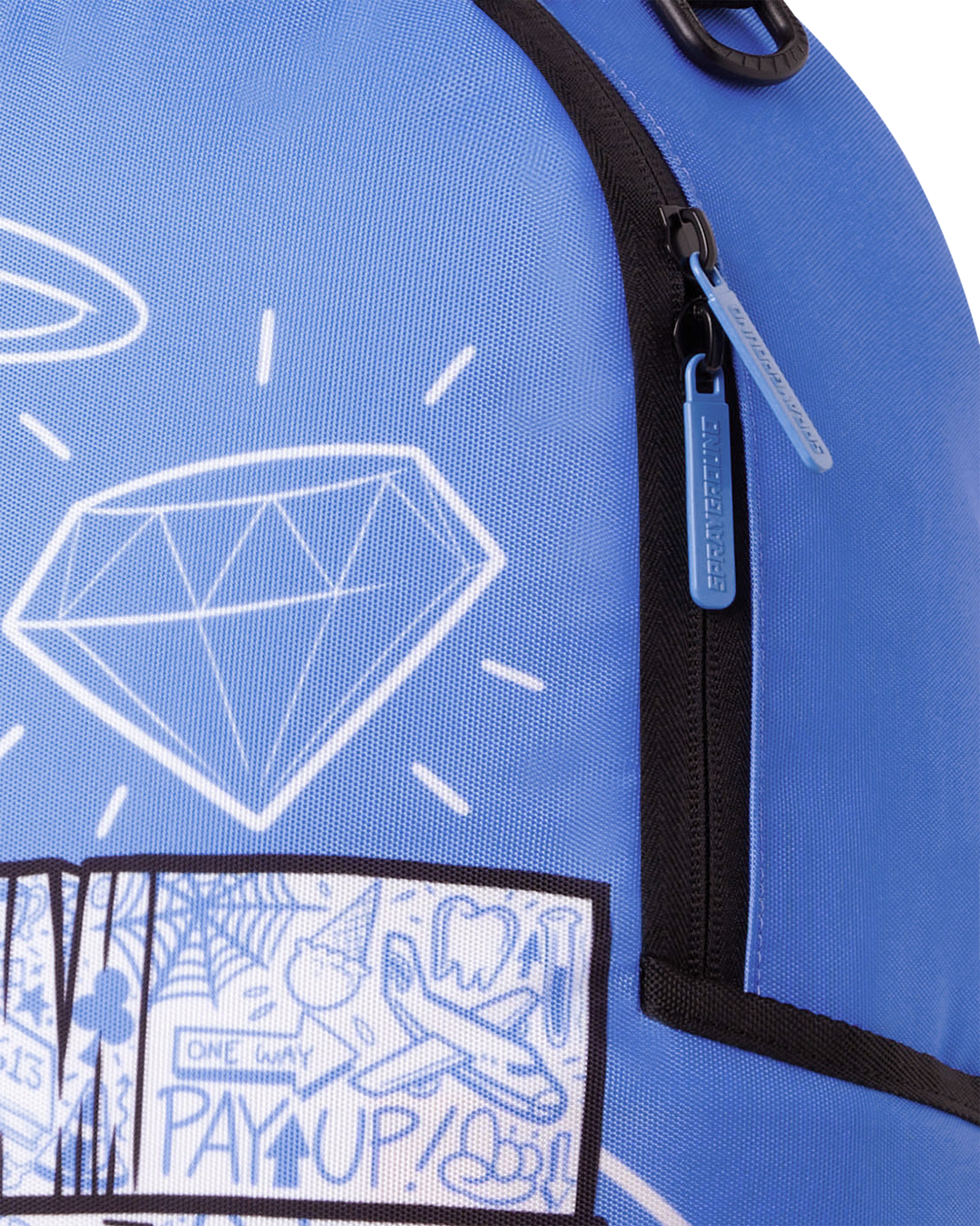MONEY BOYS COLOR BLOCK DOODLE DLXSR BACKPACK