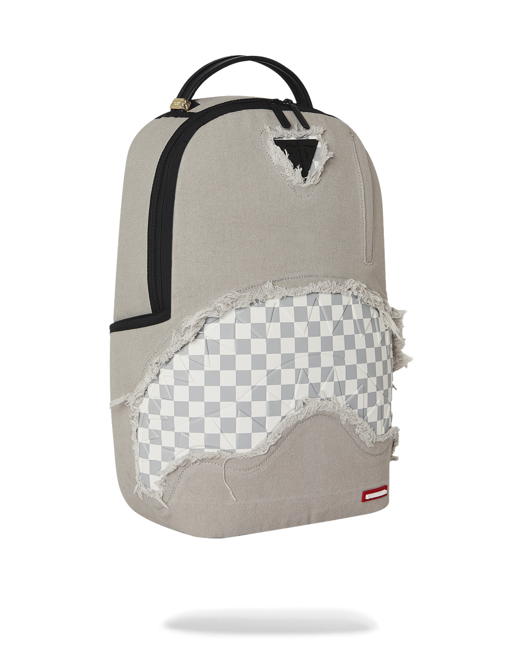 CREAM DENIM TEAR SHARK DLXSV BACKPACK