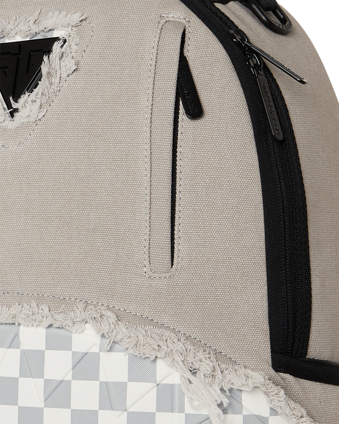 CREAM DENIM TEAR SHARK DLXSV BACKPACK