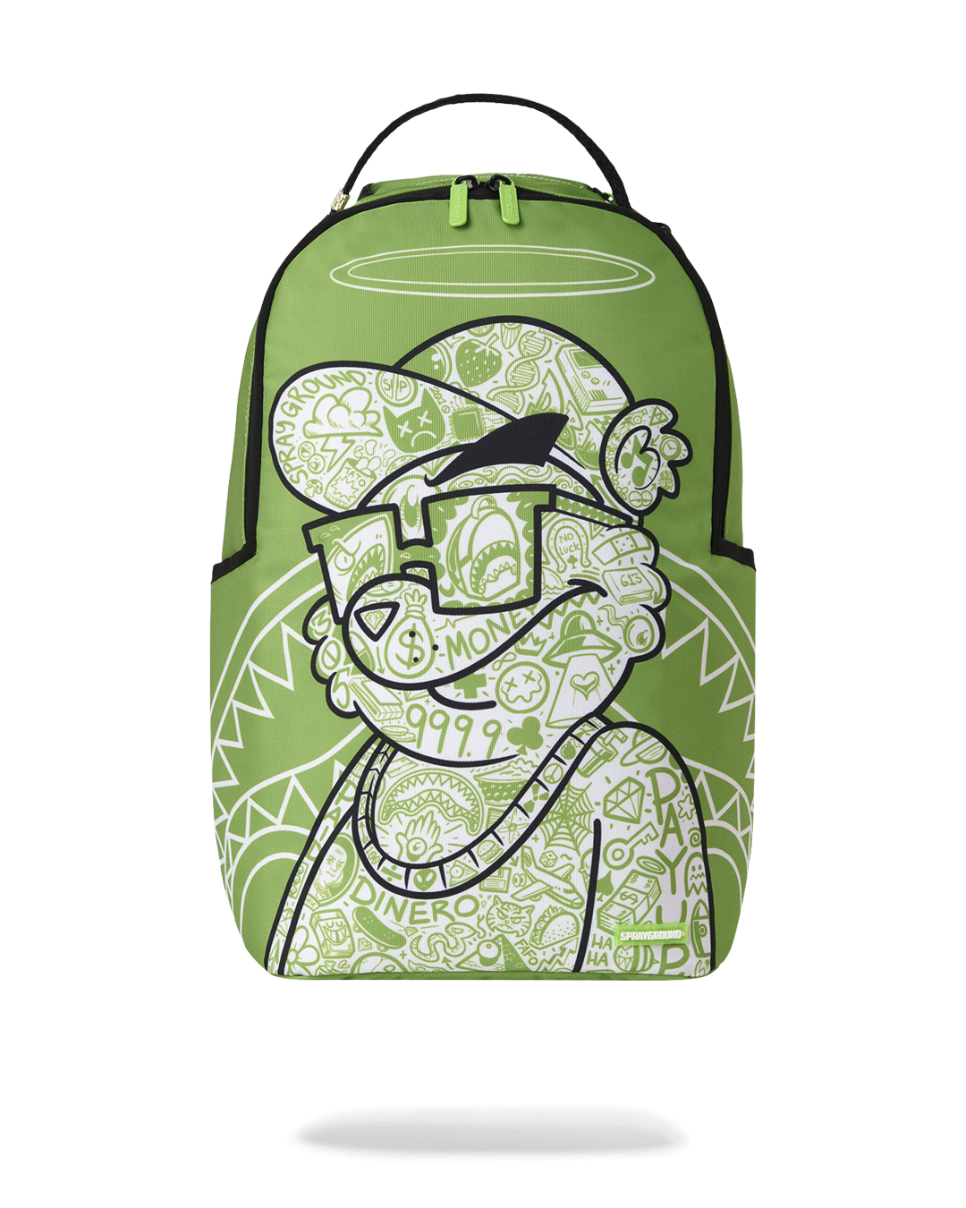 MONEY BEAR COLOR BLOCK DOODLE DLXSR BACKPACK