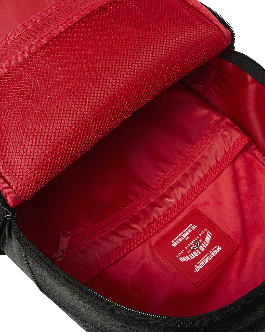 SPRAYGROUND AUTHENTIC LUXE BLACK DLXSV BACKPACK
