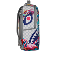 CREAM FLOWERING JUNGLE SHARK DLXSV BACKPACK