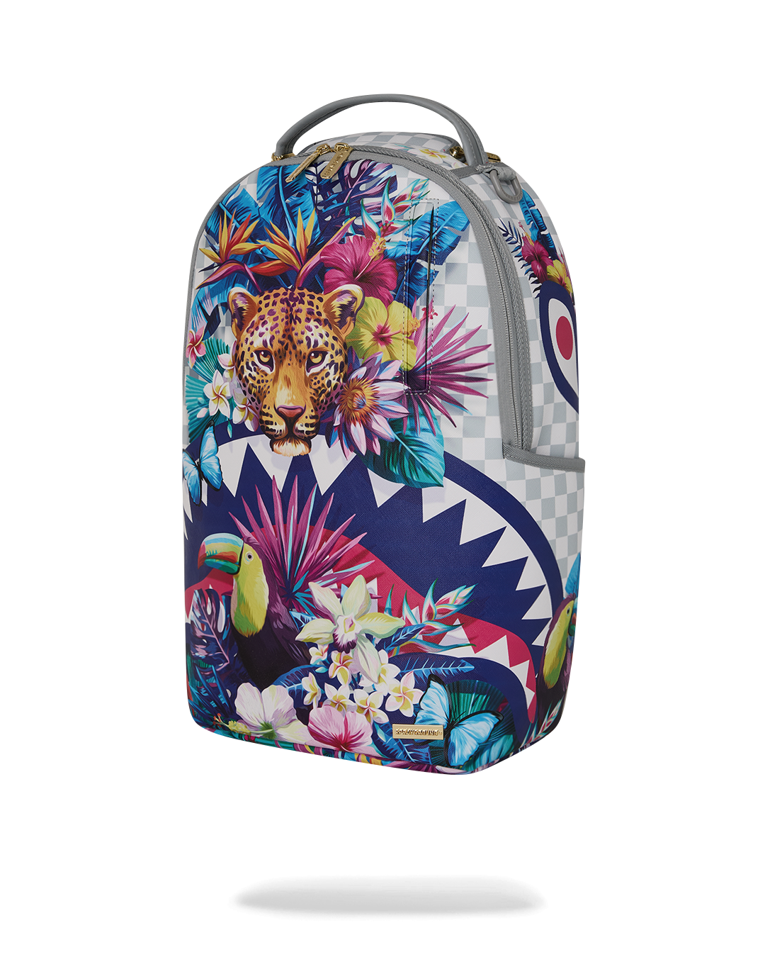 CREAM FLOWERING JUNGLE SHARK DLXSV BACKPACK