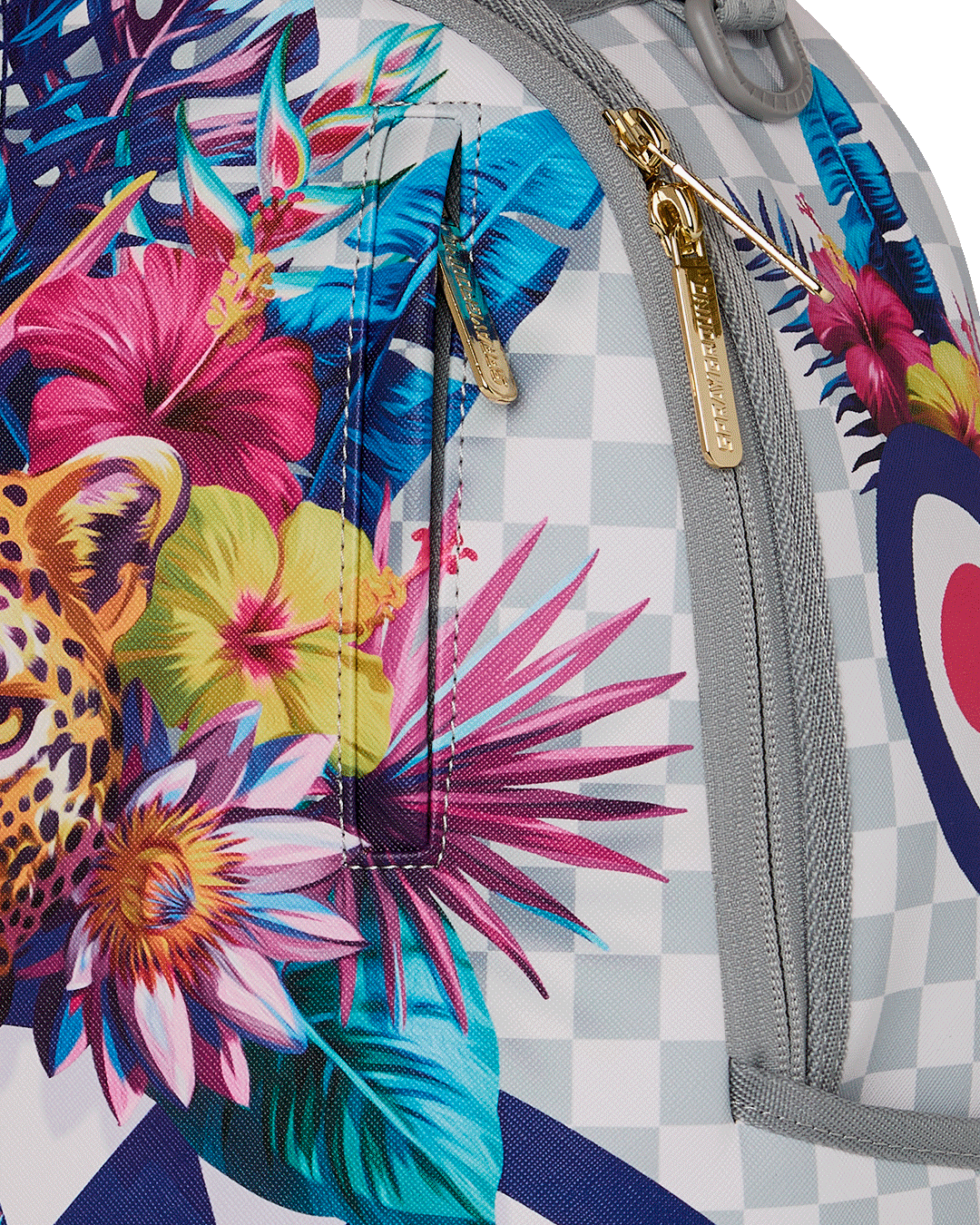 CREAM FLOWERING JUNGLE SHARK DLXSV BACKPACK