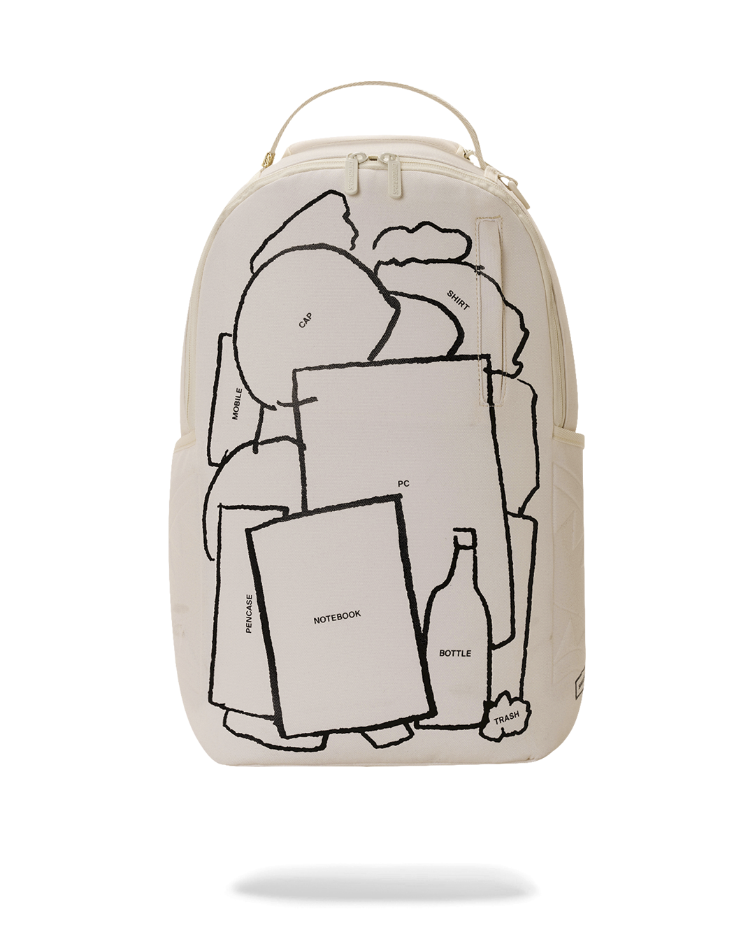 ENMUI WHITE DLXSR BACKPACK
