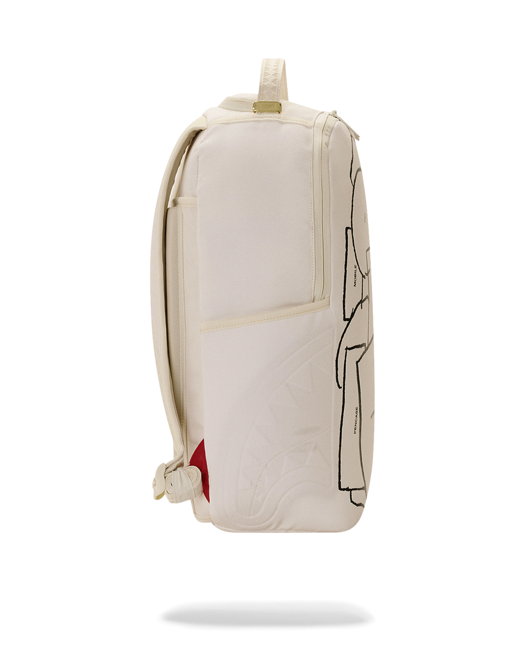 ENMUI WHITE DLXSR BACKPACK