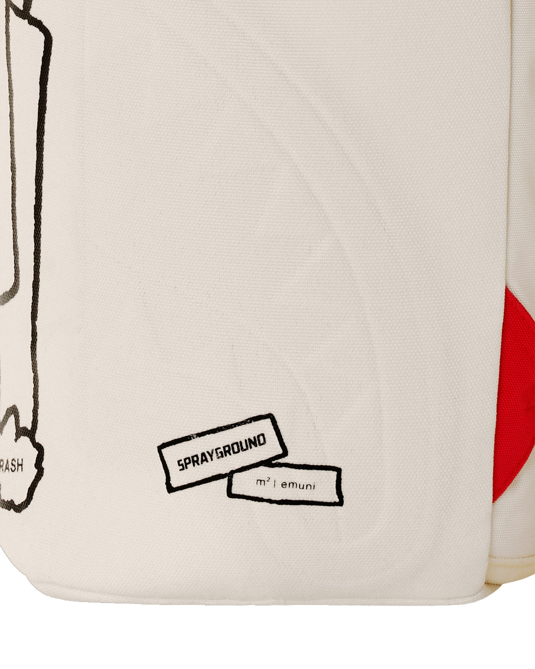 ENMUI WHITE DLXSR BACKPACK