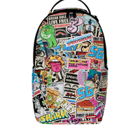 PUNK STICKER SHARK DLXSV BACKPACK