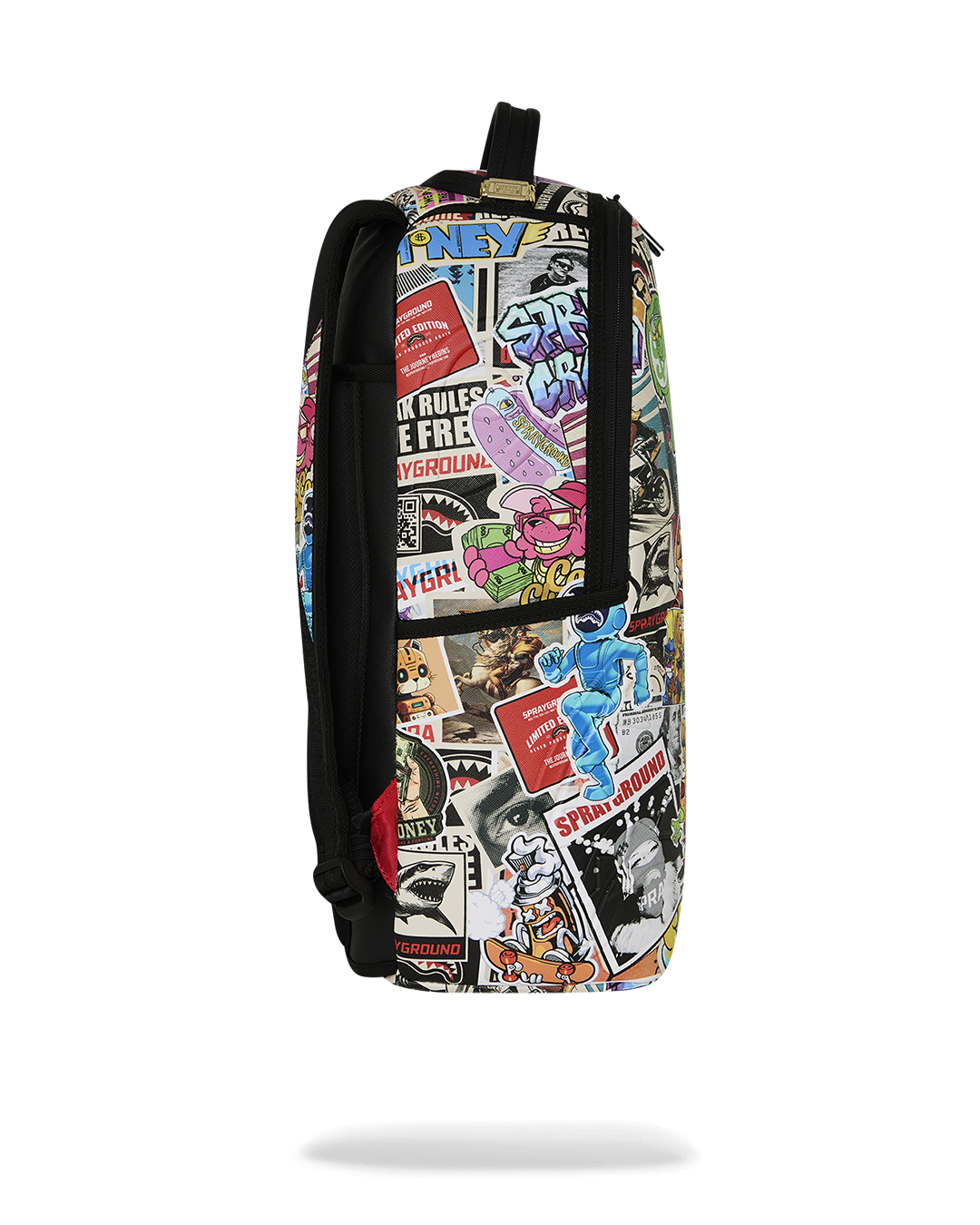 PUNK STICKER SHARK DLXSV BACKPACK