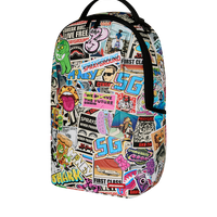 PUNK STICKER SHARK DLXSV BACKPACK