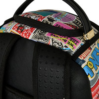 PUNK STICKER SHARK DLXSV BACKPACK
