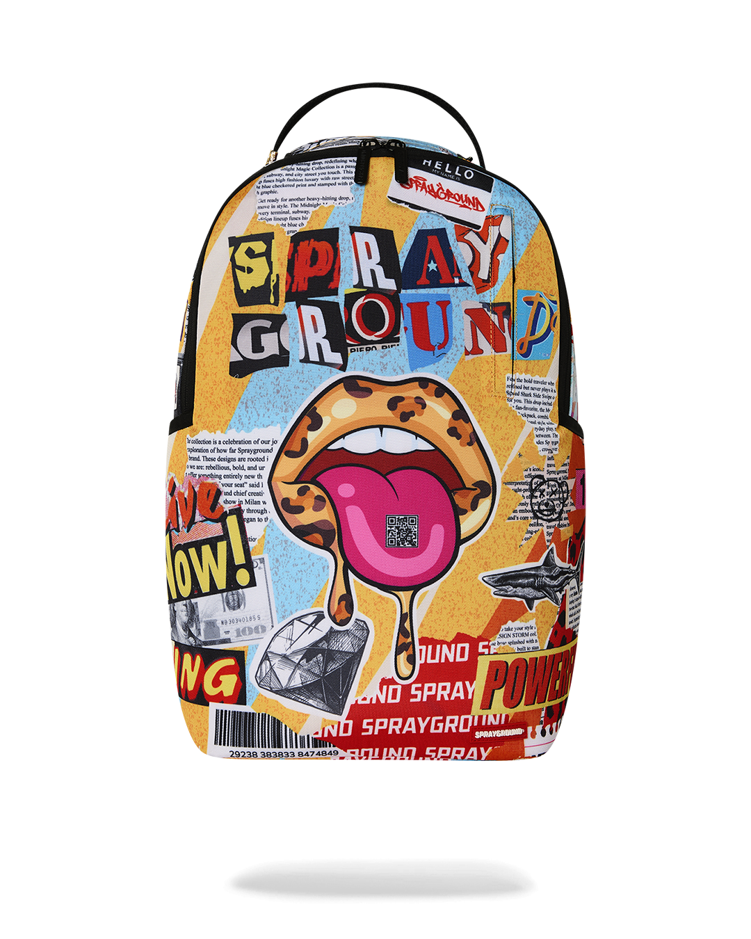 LIPS MAGAZINE COLLAGE DLXSR BACKPACK