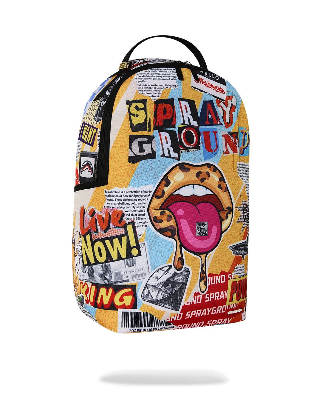 LIPS MAGAZINE COLLAGE DLXSR BACKPACK
