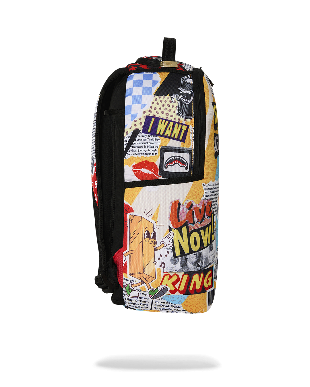 LIPS MAGAZINE COLLAGE DLXSR BACKPACK