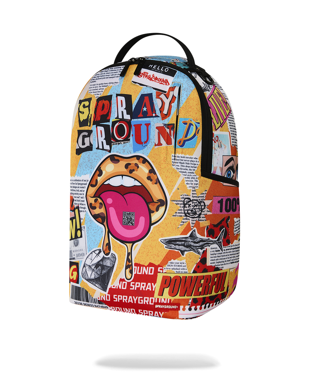 LIPS MAGAZINE COLLAGE DLXSR BACKPACK