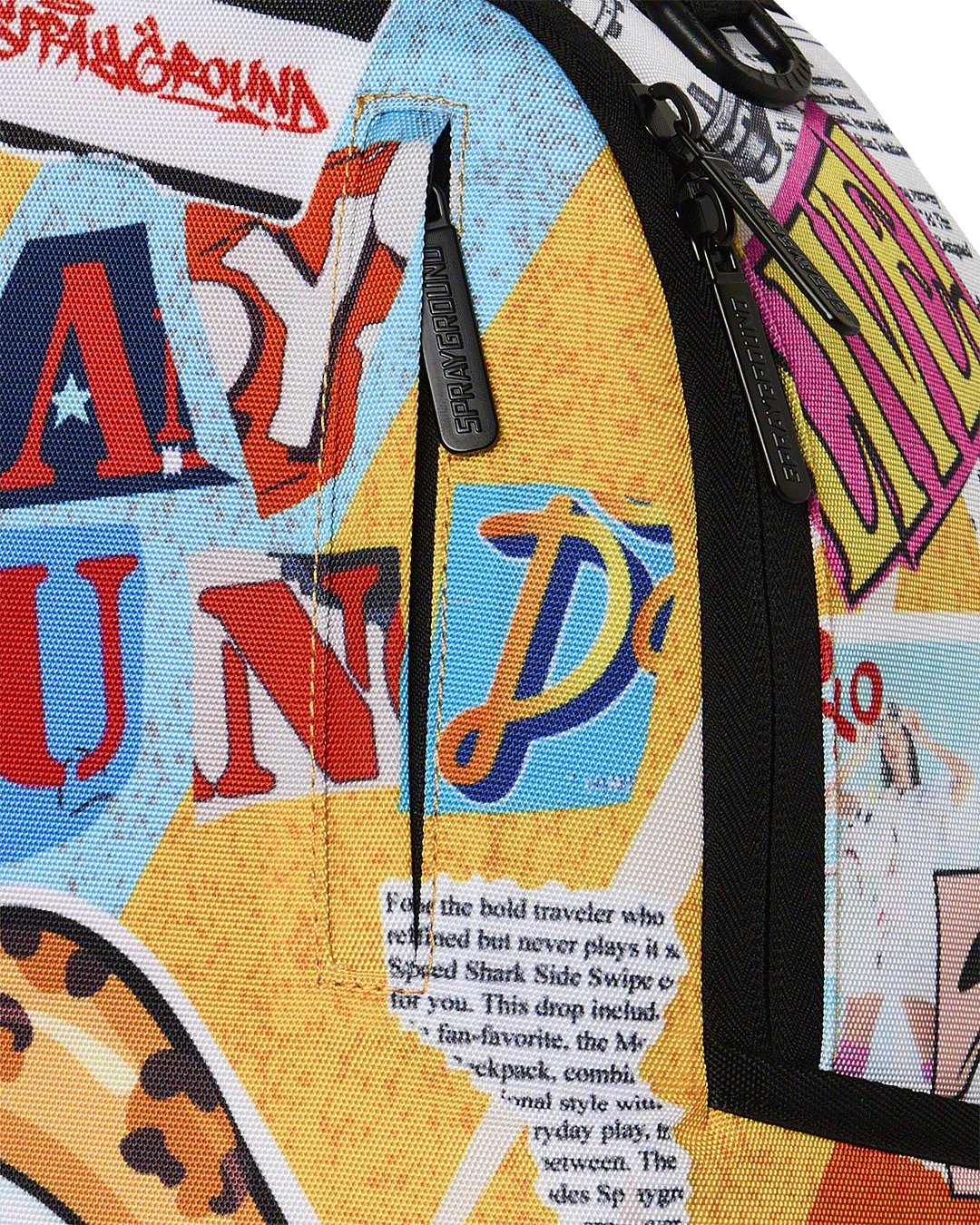 LIPS MAGAZINE COLLAGE DLXSR BACKPACK