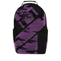 PURPLE FLOCKED CAMO DLXSV BACKPACK