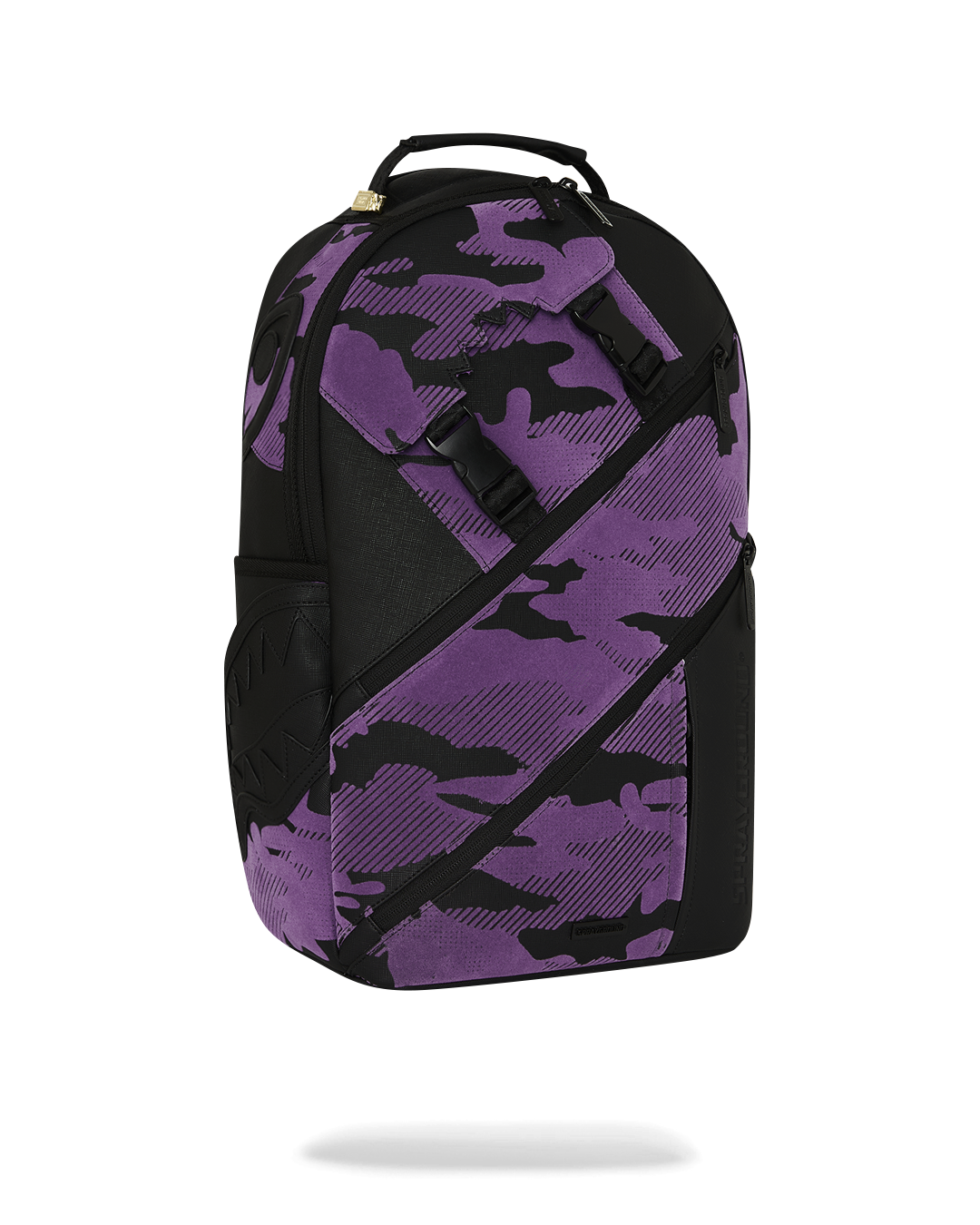 PURPLE FLOCKED CAMO DLXSV BACKPACK