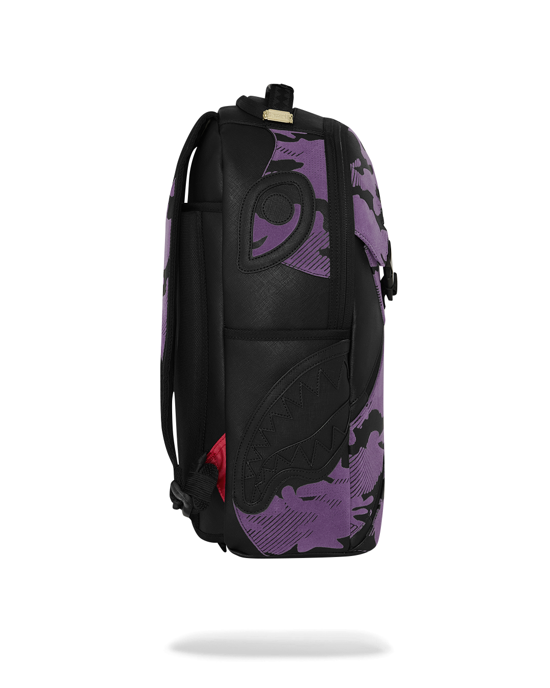 PURPLE FLOCKED CAMO DLXSV BACKPACK