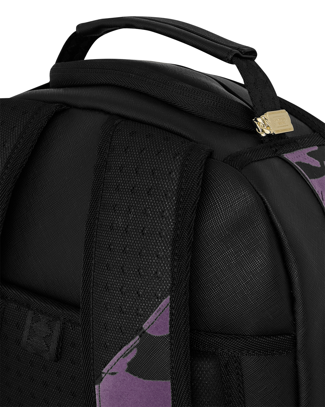 PURPLE FLOCKED CAMO DLXSV BACKPACK