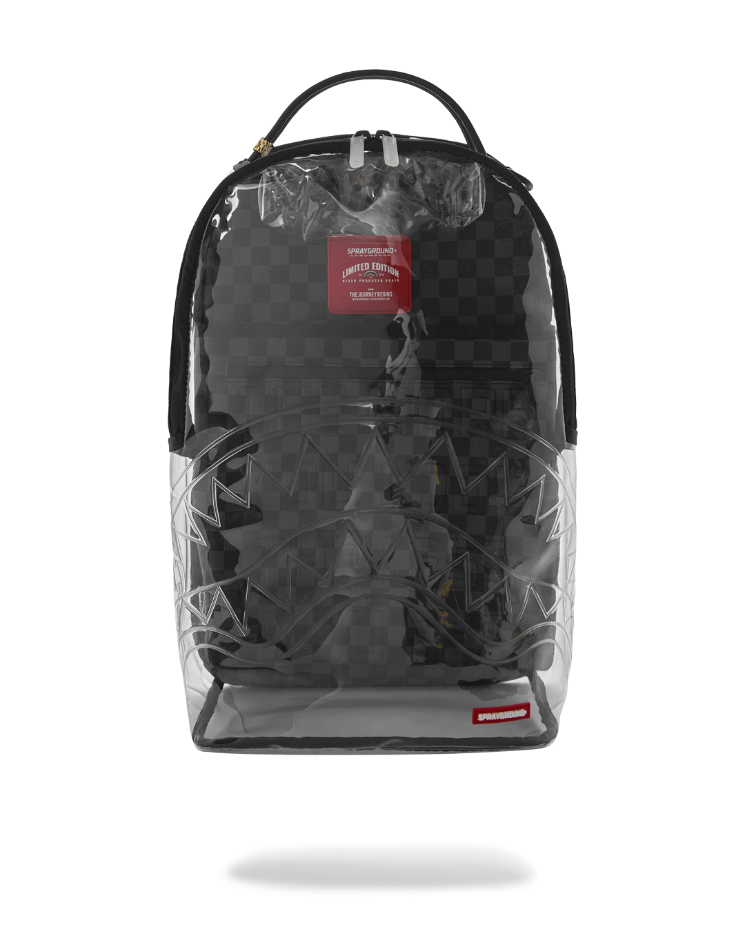 HIDDEN MESSAGE CLEAR DLXSV BACKPACK