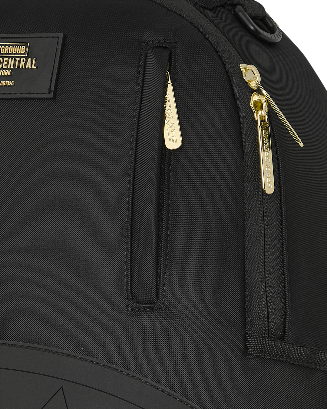 SHARK CENTRAL GOLD LETTERING DLX BACKPACK
