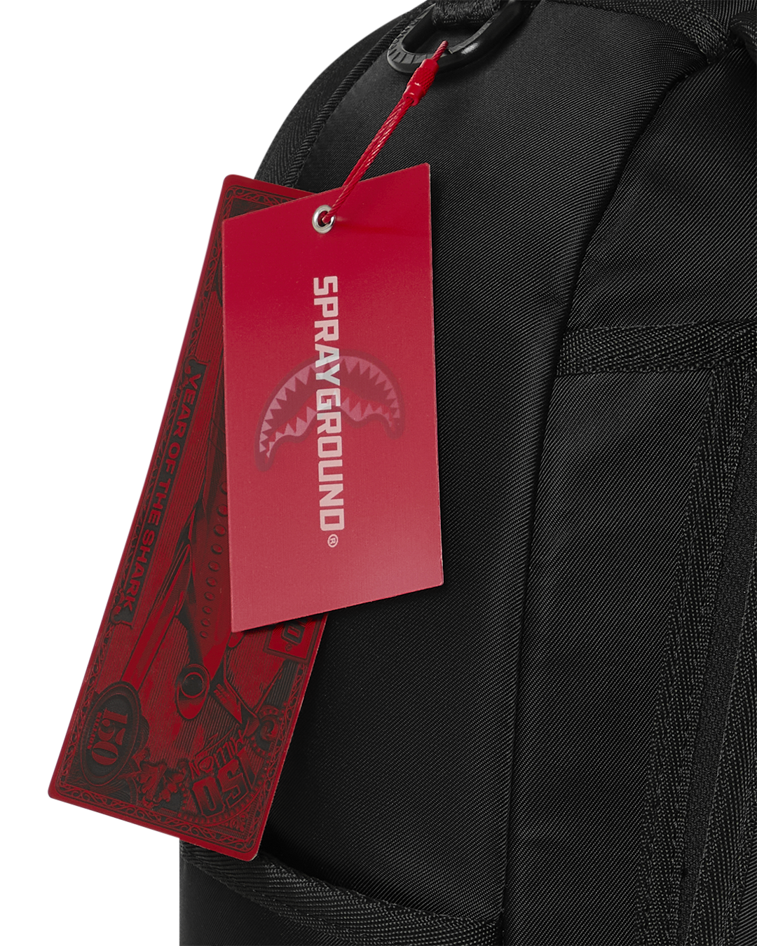 SHARK CENTRAL GOLD LETTERING DLX BACKPACK