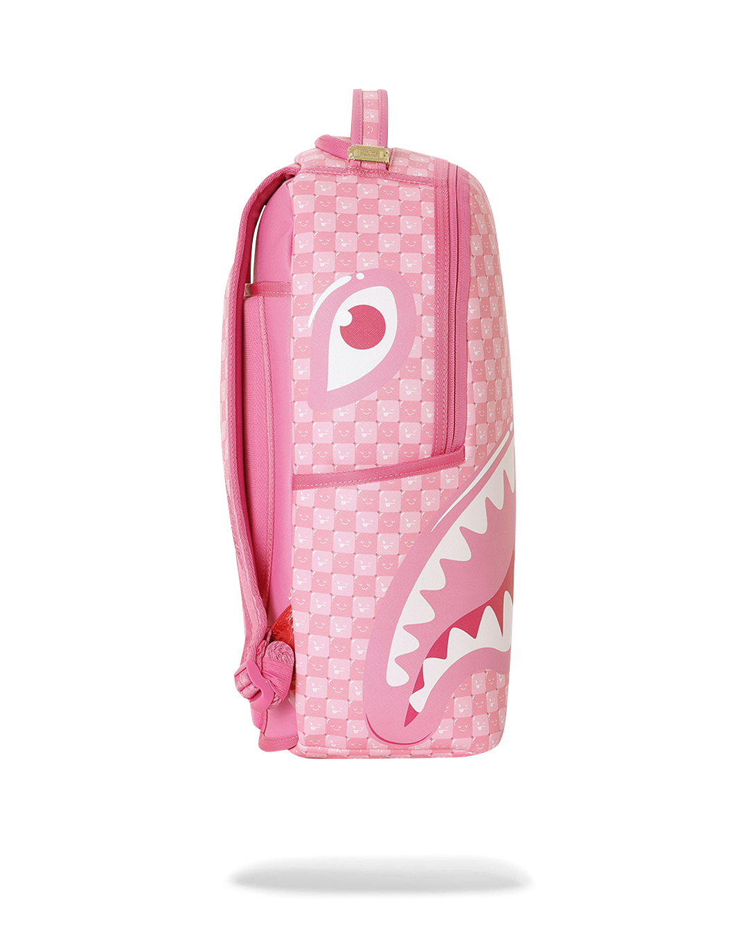 PINK NEW CHECK FACES DLXSV BACKPACK