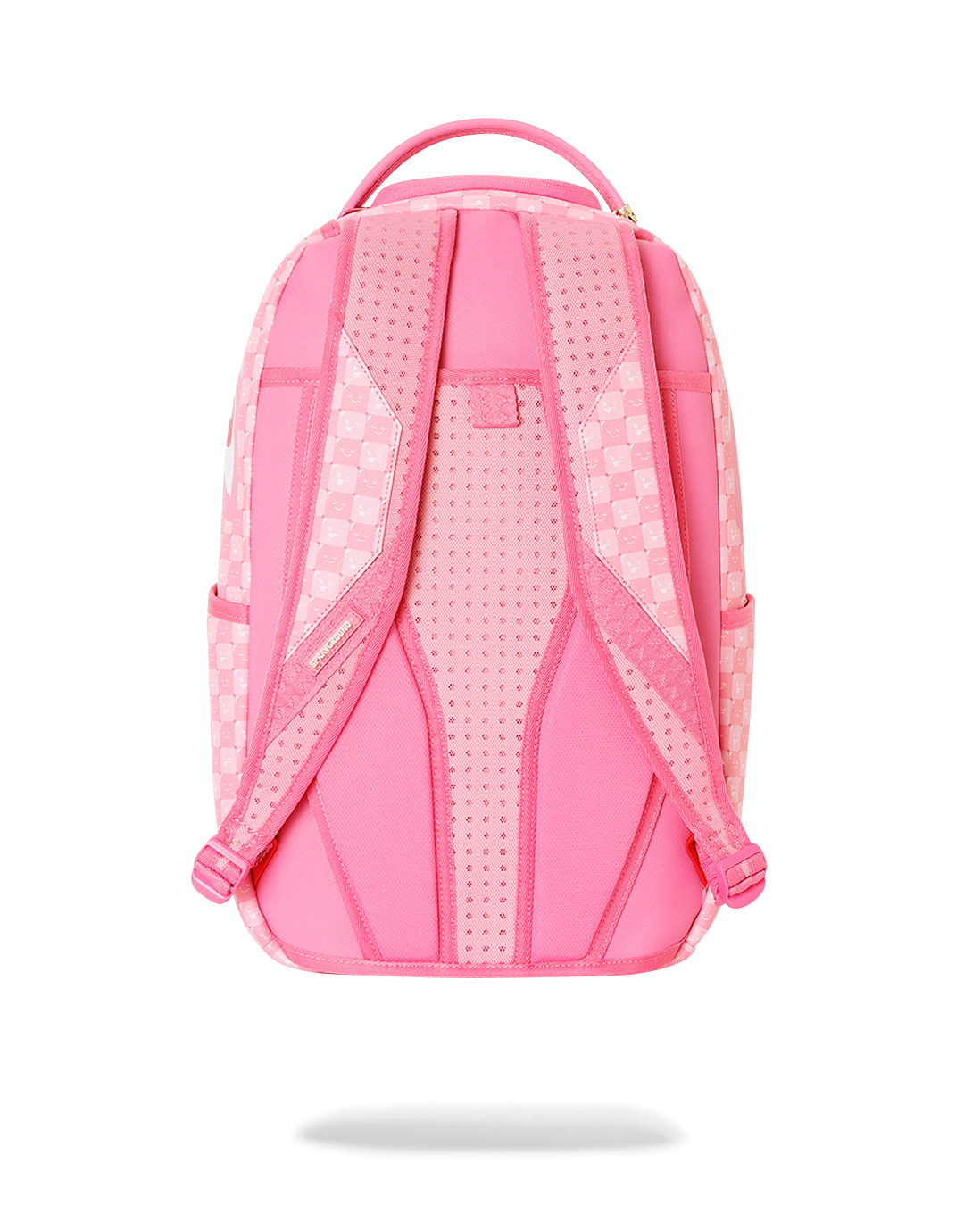 PINK NEW CHECK FACES DLXSV BACKPACK