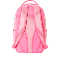 PINK NEW CHECK FACES DLXSV BACKPACK