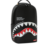SHARK CENTRAL BUBBLY BLACK DLXSV BACKPACK