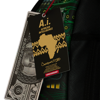 A.I. AFRICAN INTELLIGENCE REWIRED & INSPIRED BACKPACK - SANDFLOWER COLLAB