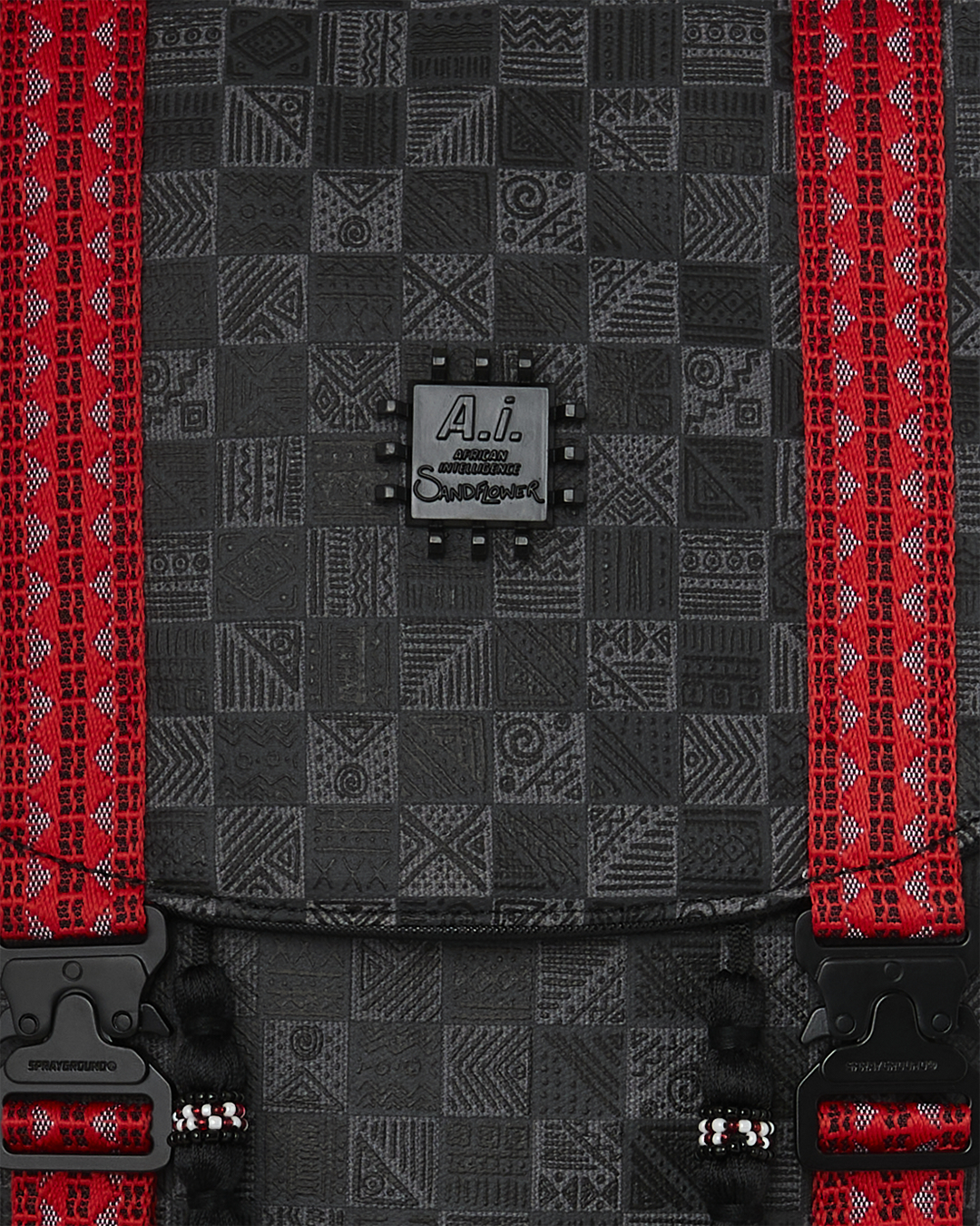 A.I. AFRICAN INTELLIGENCE MIDNIGHT MAGIC BACKPACK - SANDFLOWER COLLAB