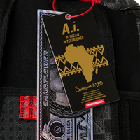 A.I. AFRICAN INTELLIGENCE MIDNIGHT MAGIC BACKPACK - SANDFLOWER COLLAB