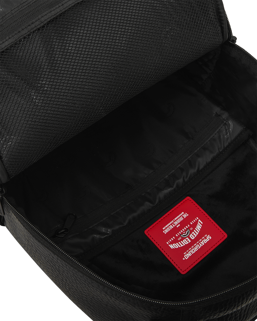 SLEEK BLACK EMBLEM DLXSV BACKPACK