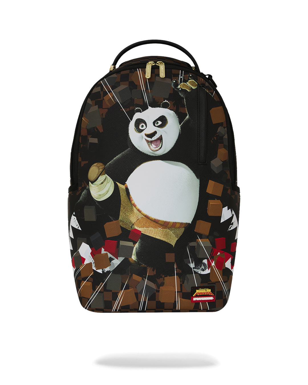 KUNG FU PANDA PO CHECKER KARATE KICK DLXSV BACKPACK