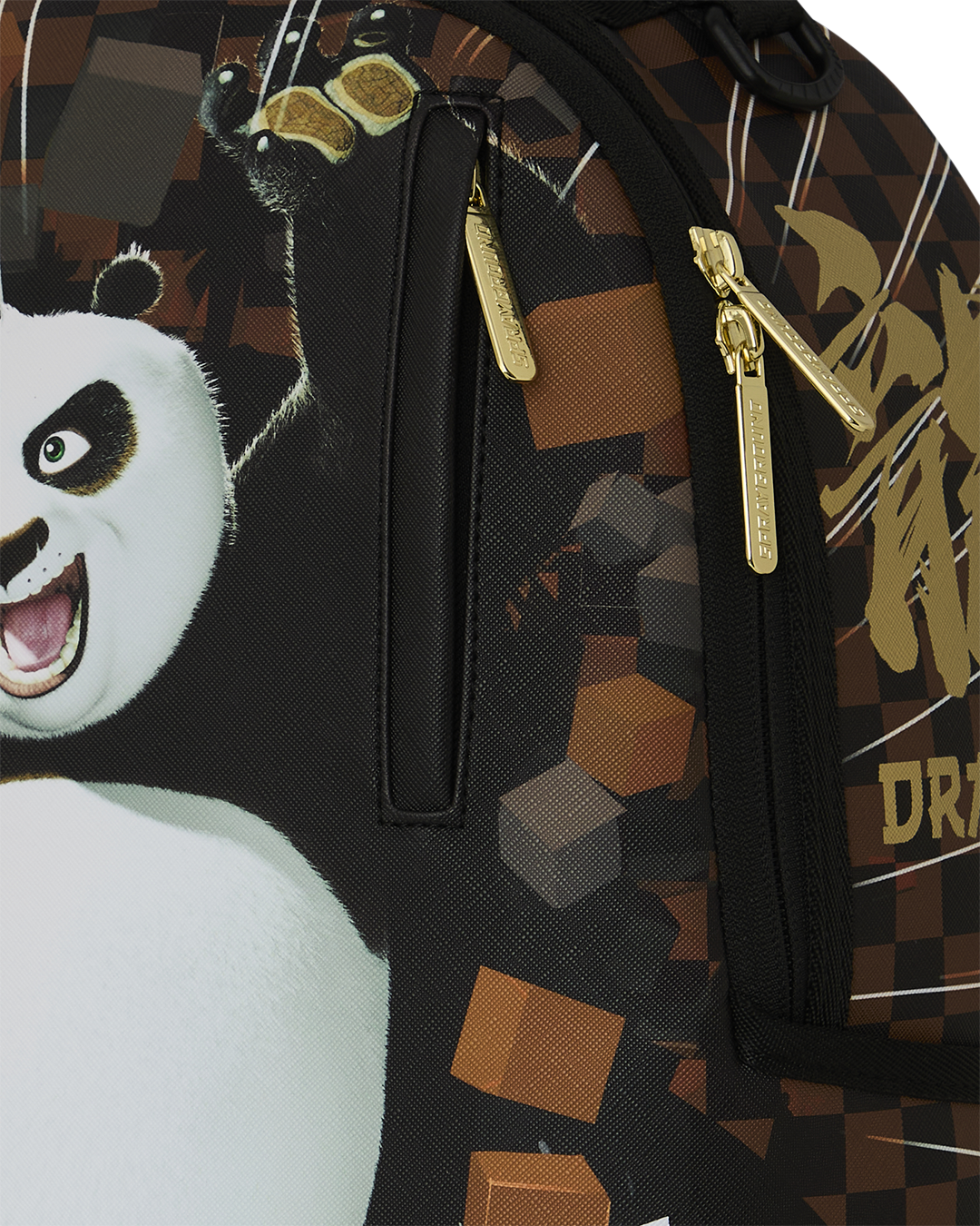 KUNG FU PANDA PO CHECKER KARATE KICK DLXSV BACKPACK